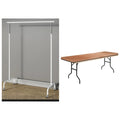 23 Mai Option D : Emplacement 1 rack (loué) + 1 table (louée)